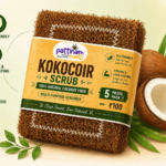 Kokocoir Scrub – 100% Natural Coconut Fiber Multi-Purpose Scrubber (5 Pieces Pack) Limited Time Offer
